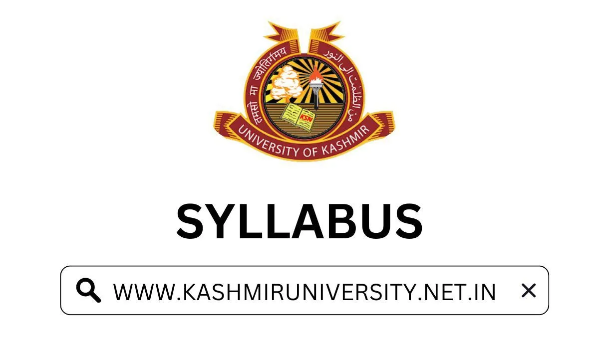 Kashmir University UG 5th Semester Syllabus Download Pdf Here - Kashmir ...