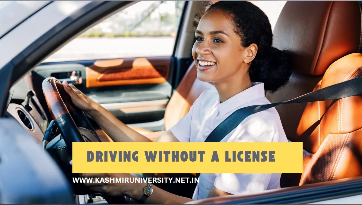 Driving Without a License: How to Drive Car, Bike or Scooter without DL